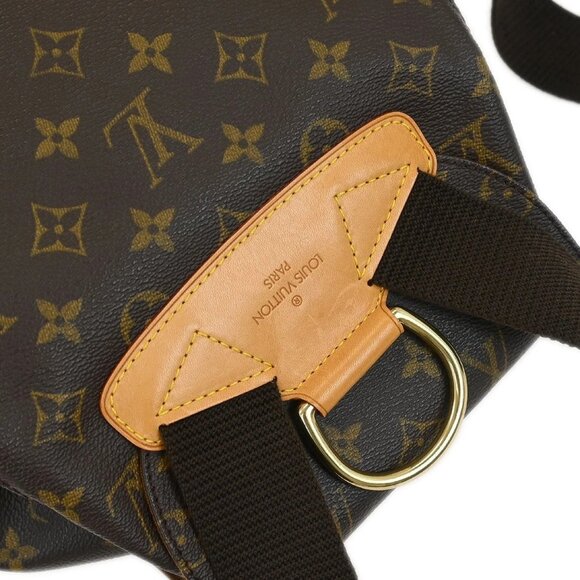 Louis Vuitton Monogram Montsouris GM Backpack M51135 MI0917 154774 - Picture 10 of 10